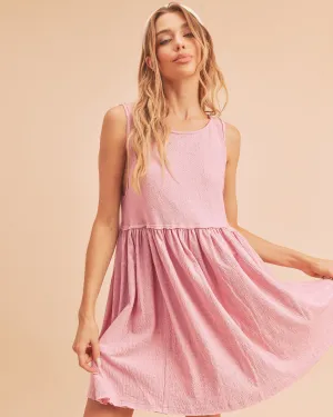 Hazel Blues® |  Aemi   Co Round Neck Mini Tank Dress
