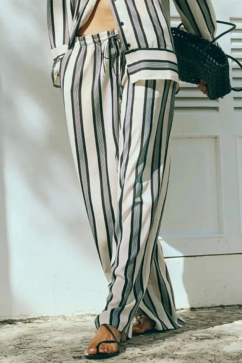 HUS1129 Coastal Breeze Striped Set