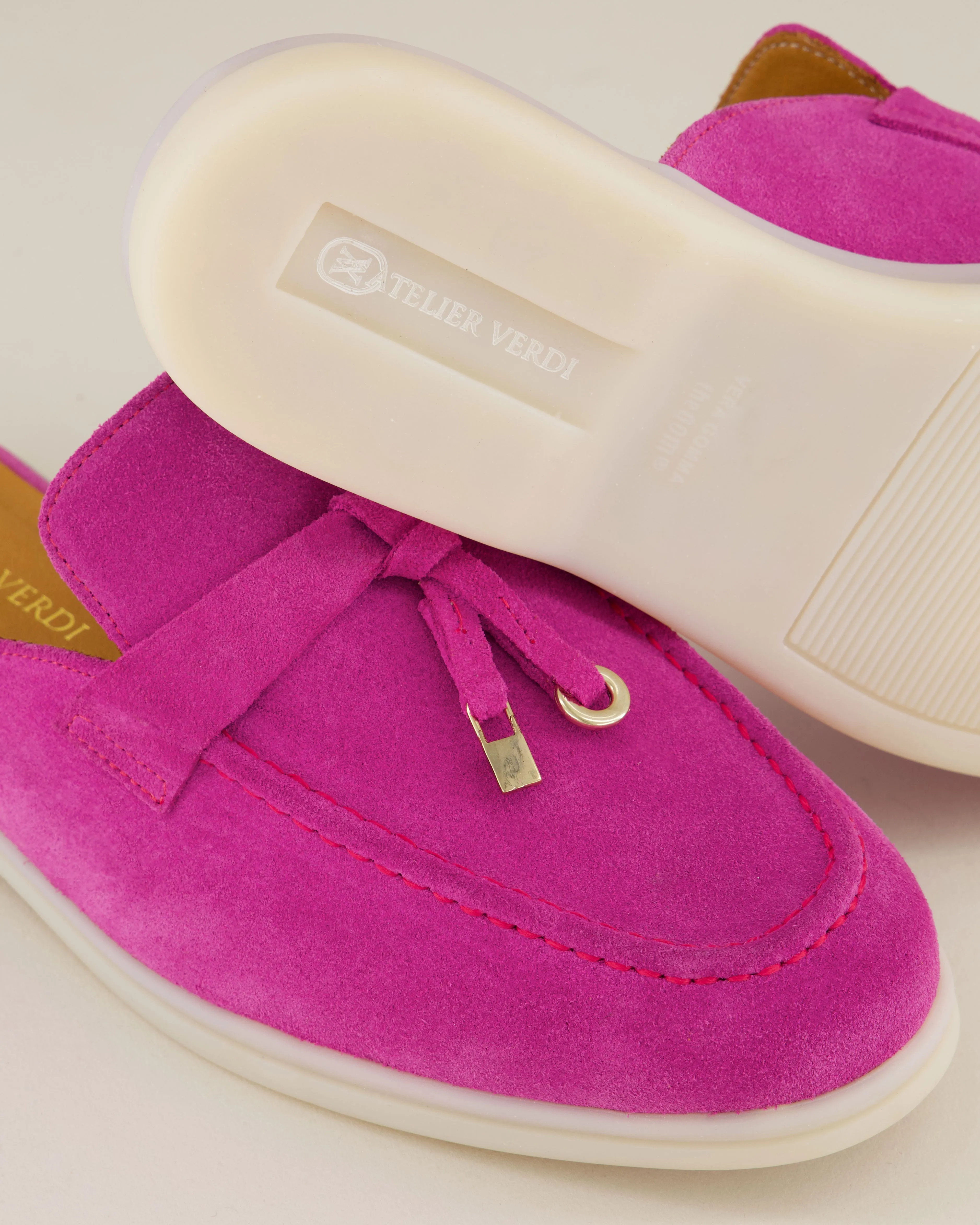 Julia Slip-on Loafer  AVWSL01-Fuxia