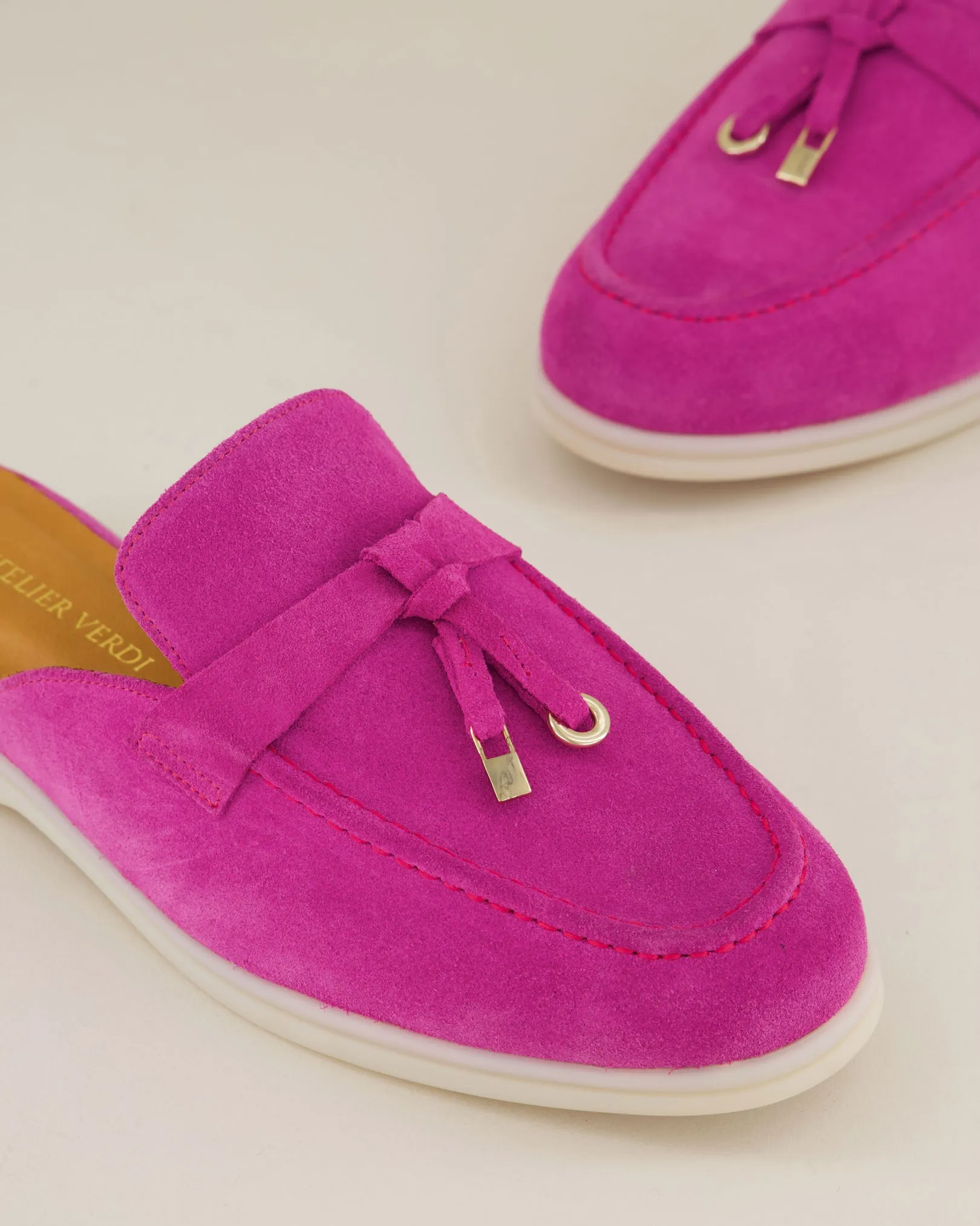 Julia Slip-on Loafer  AVWSL01-Fuxia