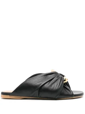 JW Anderson Corner leather flats