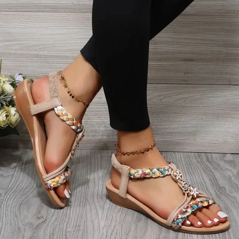 Khate Braided Flat Sandals