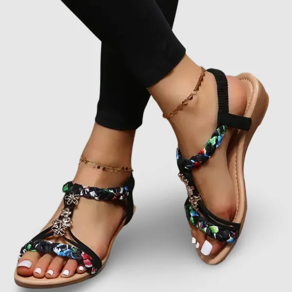 Khate Braided Flat Sandals