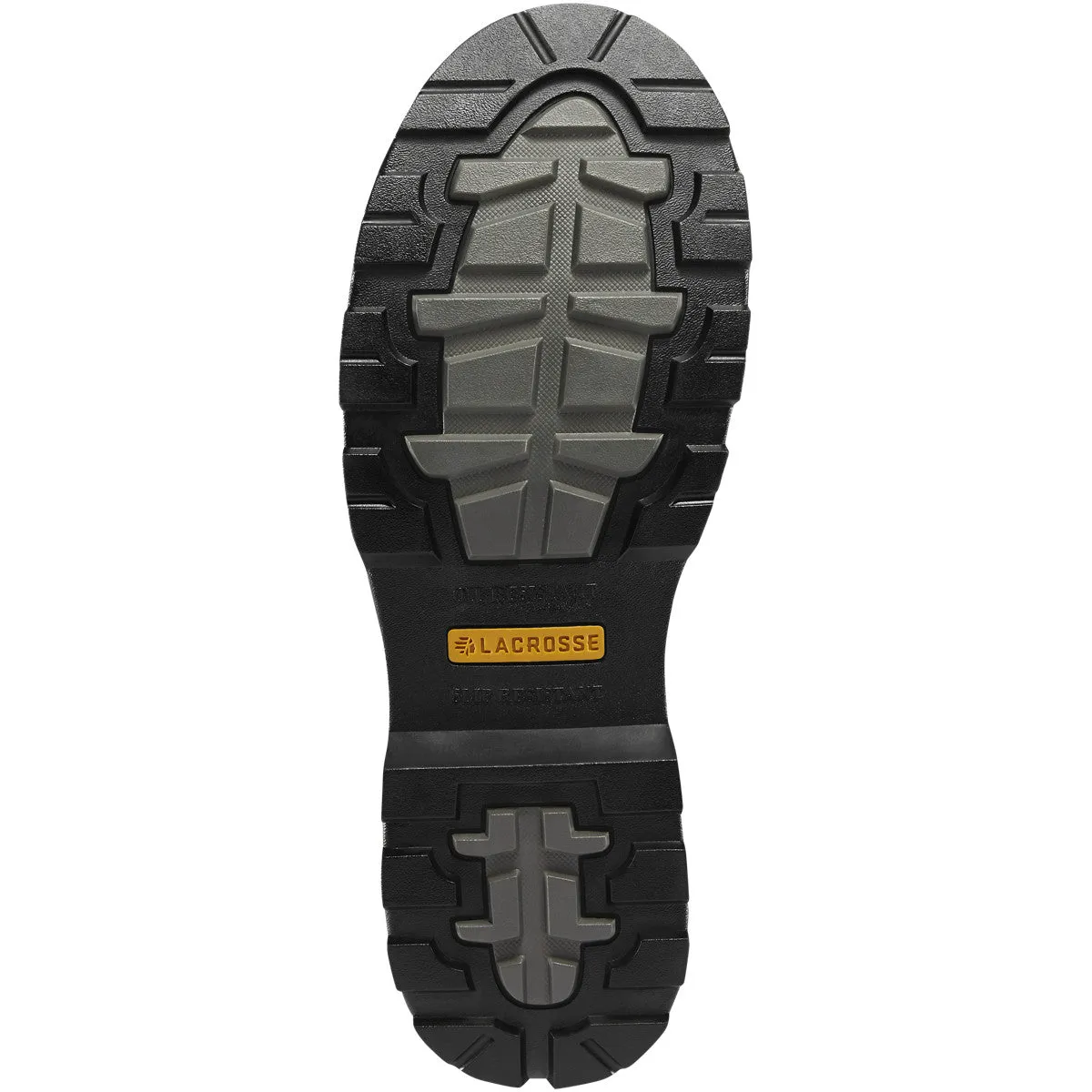 Lacrosse Men's Alpha Range 14" Comp Toe WP Rubber Work Boot - Black - 248311