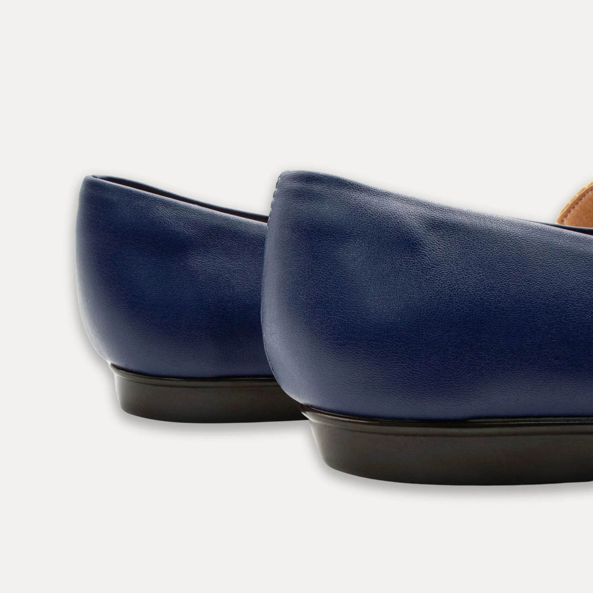 Leandra Indigo Knotted Loafers