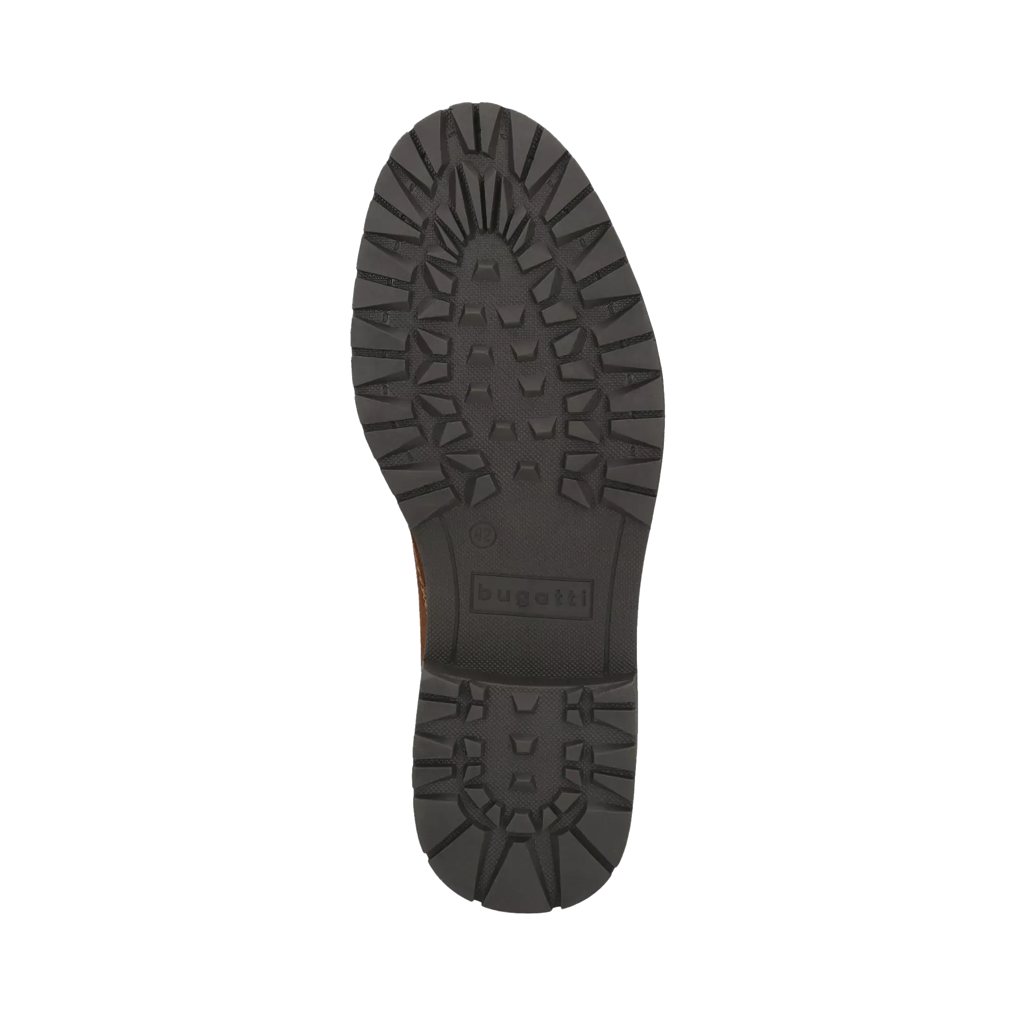 Leder Schnürstiefel cognac