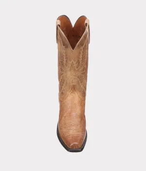 Lucchese Men's Crayton Tan Goat Leather Boots