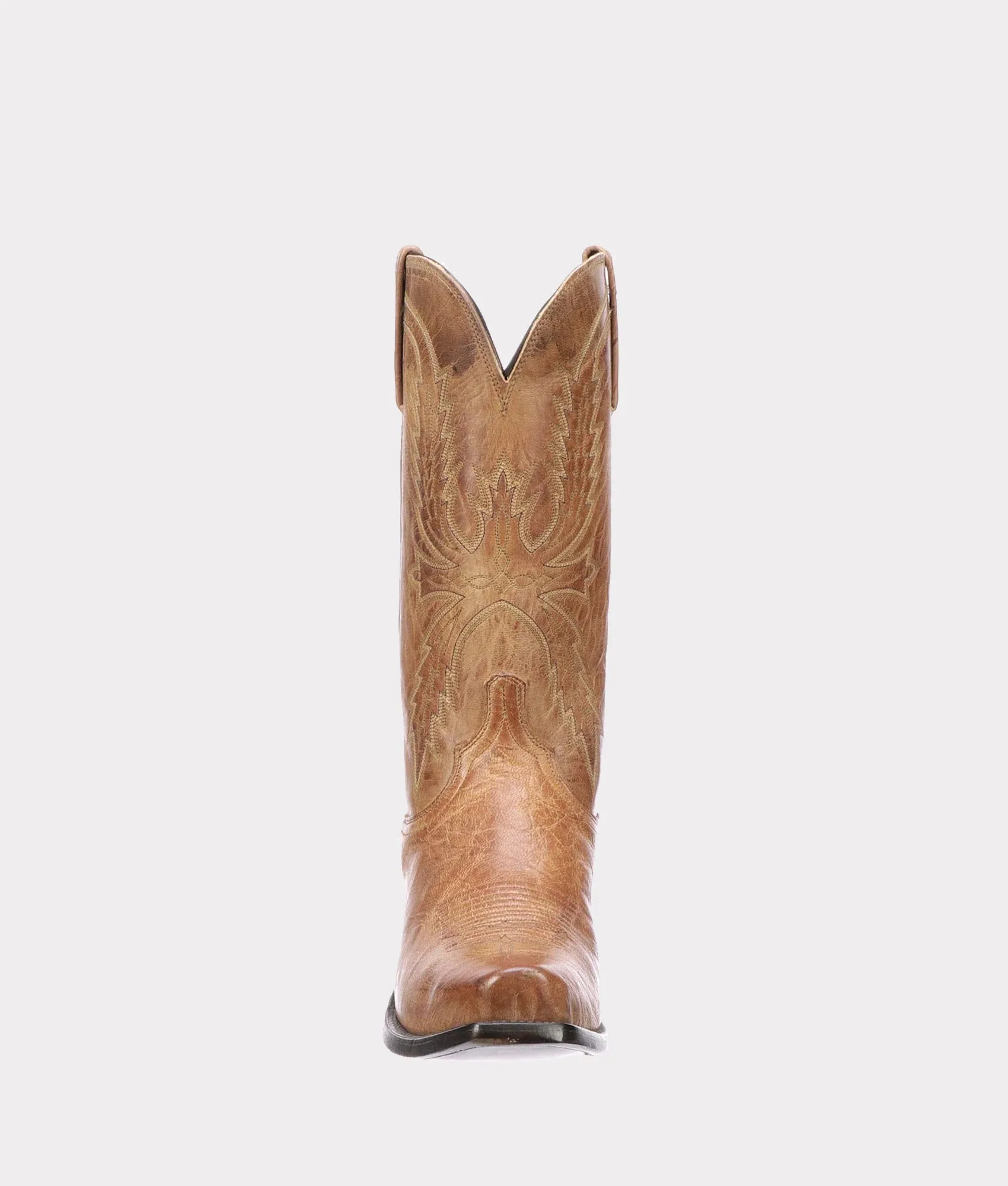 Lucchese Men's Crayton Tan Goat Leather Boots