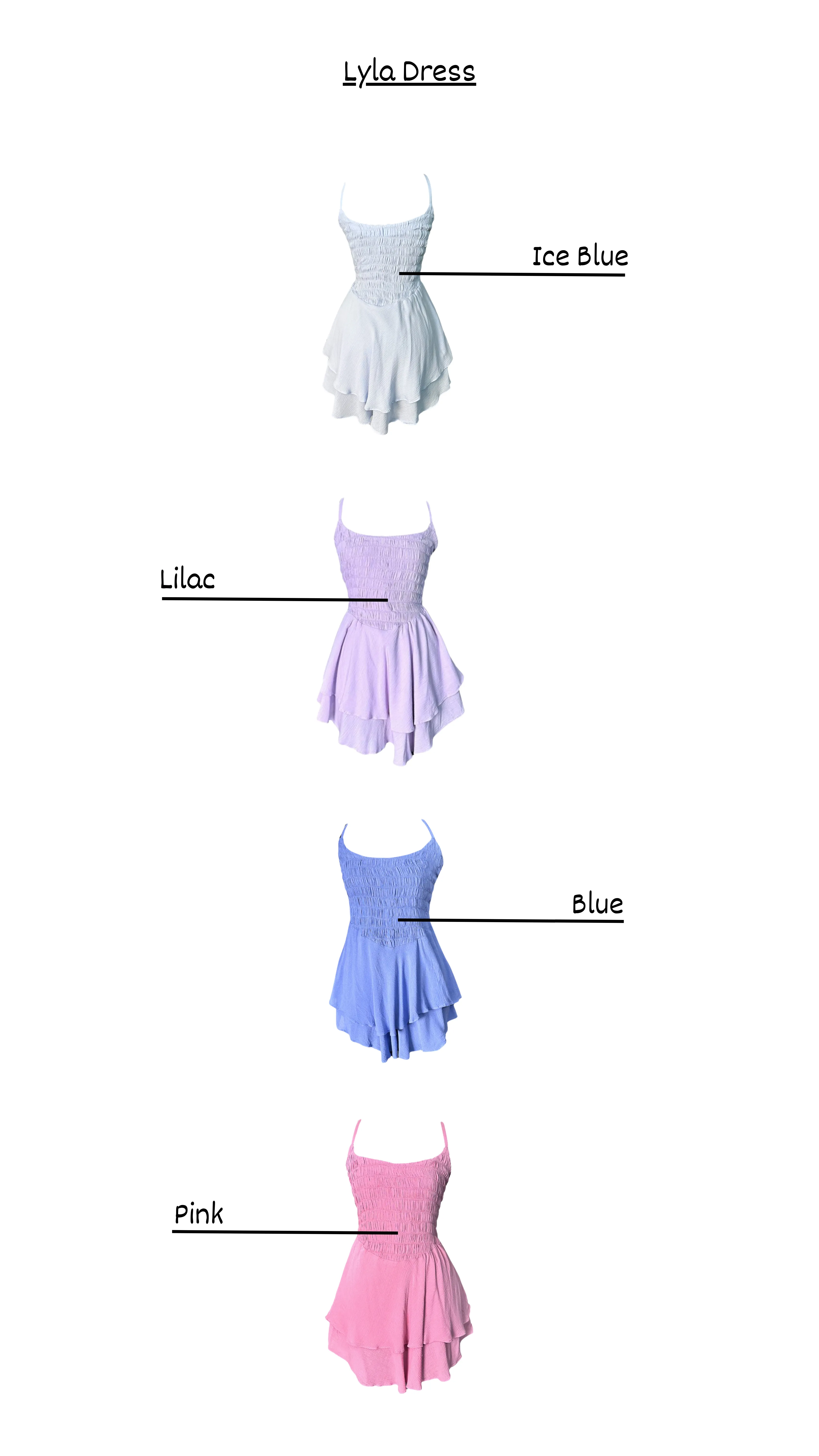 Lyla Pink Dress