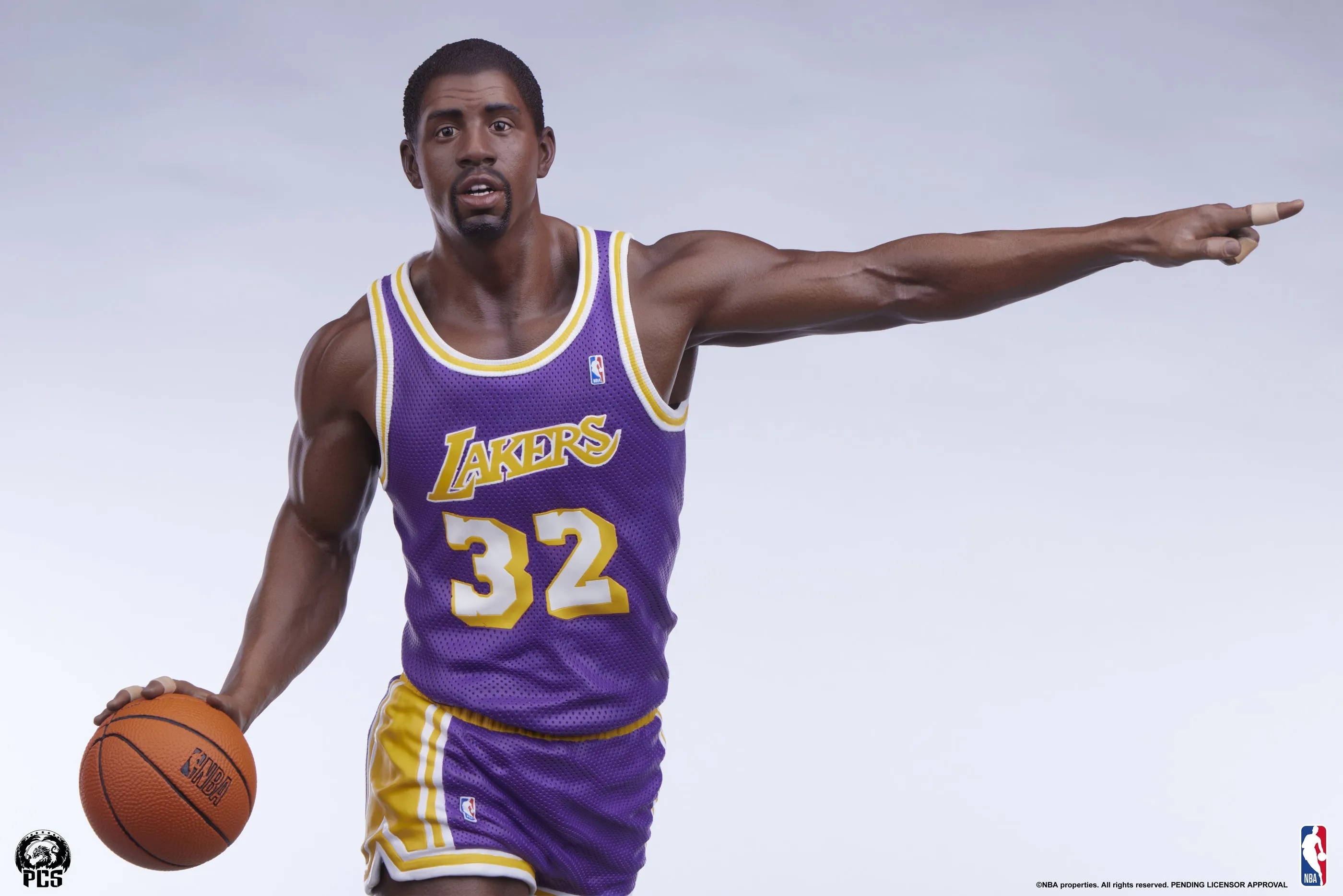 Magic Johnson NBA Basketball 1/4 Scale Statue Pre-order
