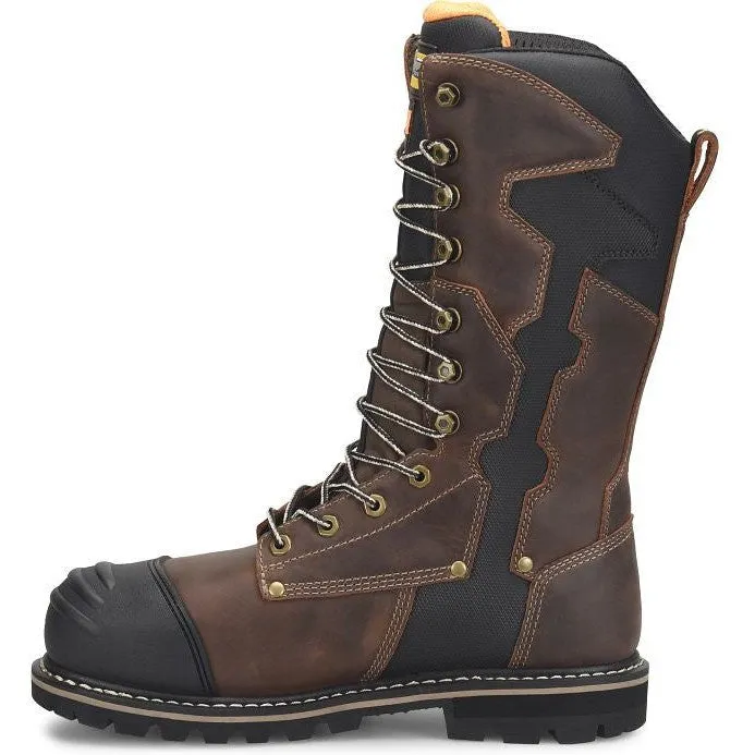 Matterhorn Men's Beam 12" Composite Toe Waterproof Met Guard Work Boot -Brown- MT2549