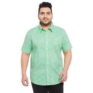 Men Plus Size Bastar Printed Shirt