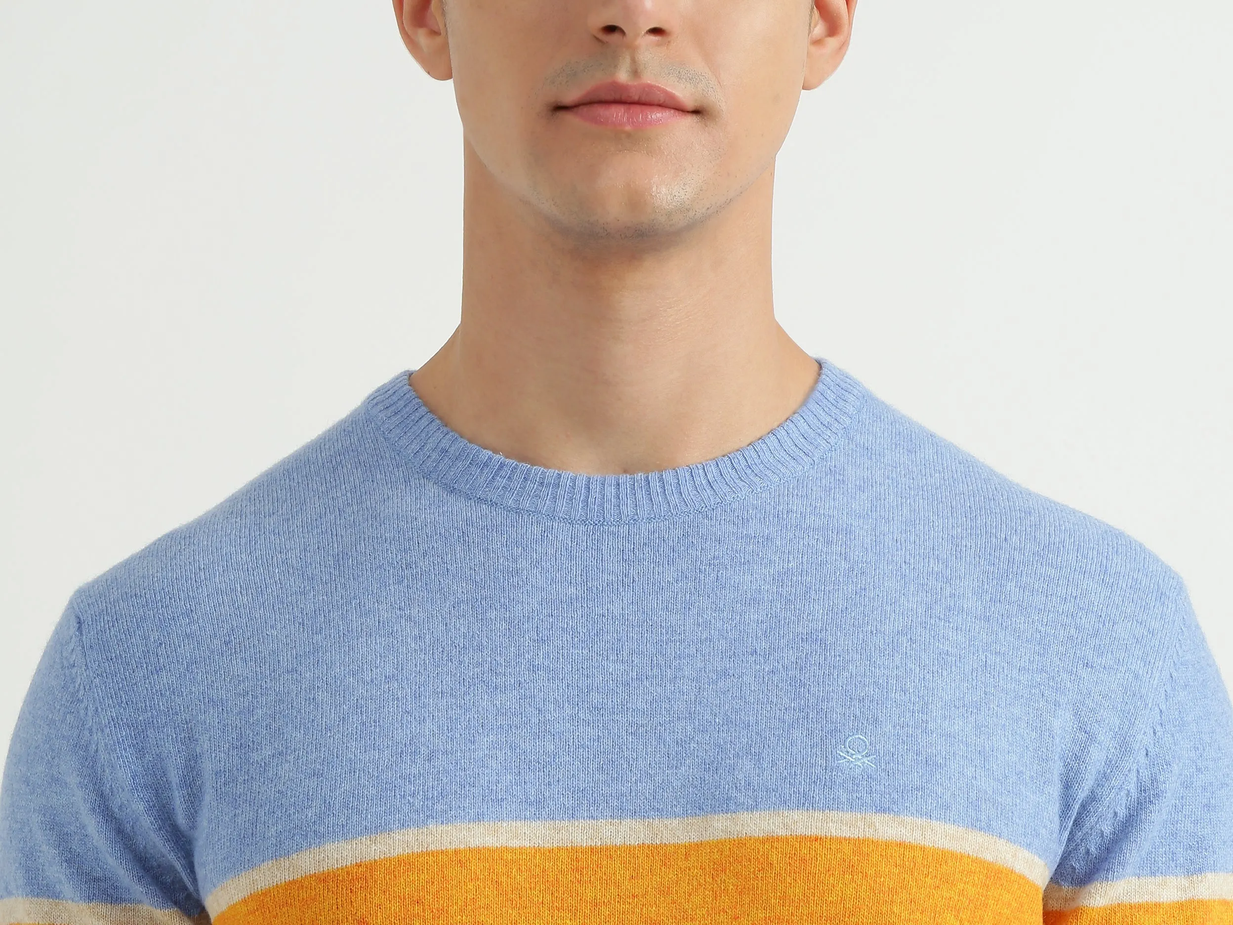 Mens Colourblocked Sweater