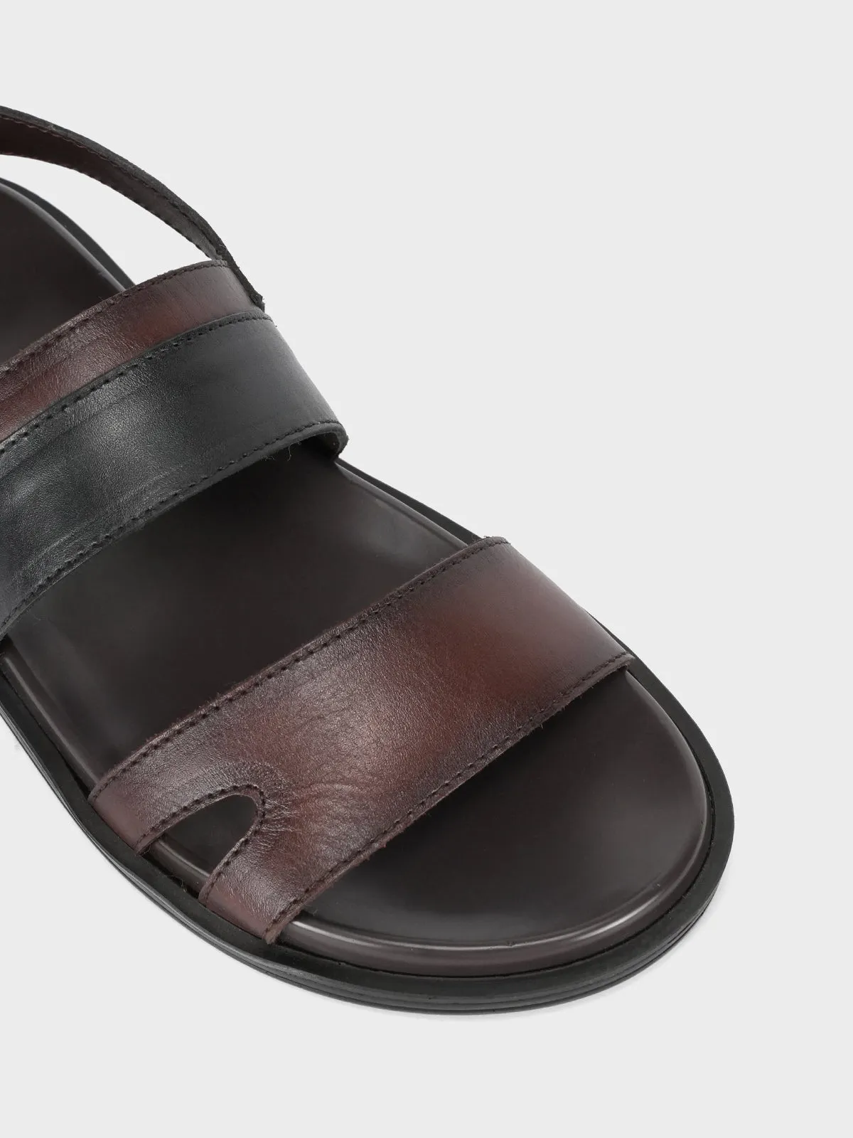 Mens "DONAR" Casual Leather Sandals