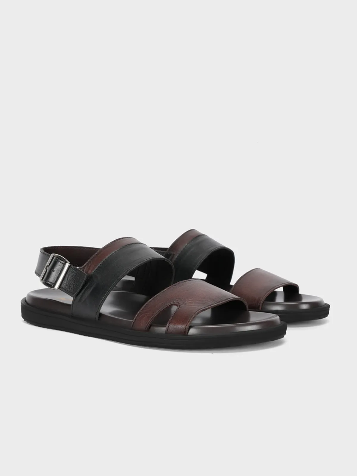 Mens "DONAR" Casual Leather Sandals