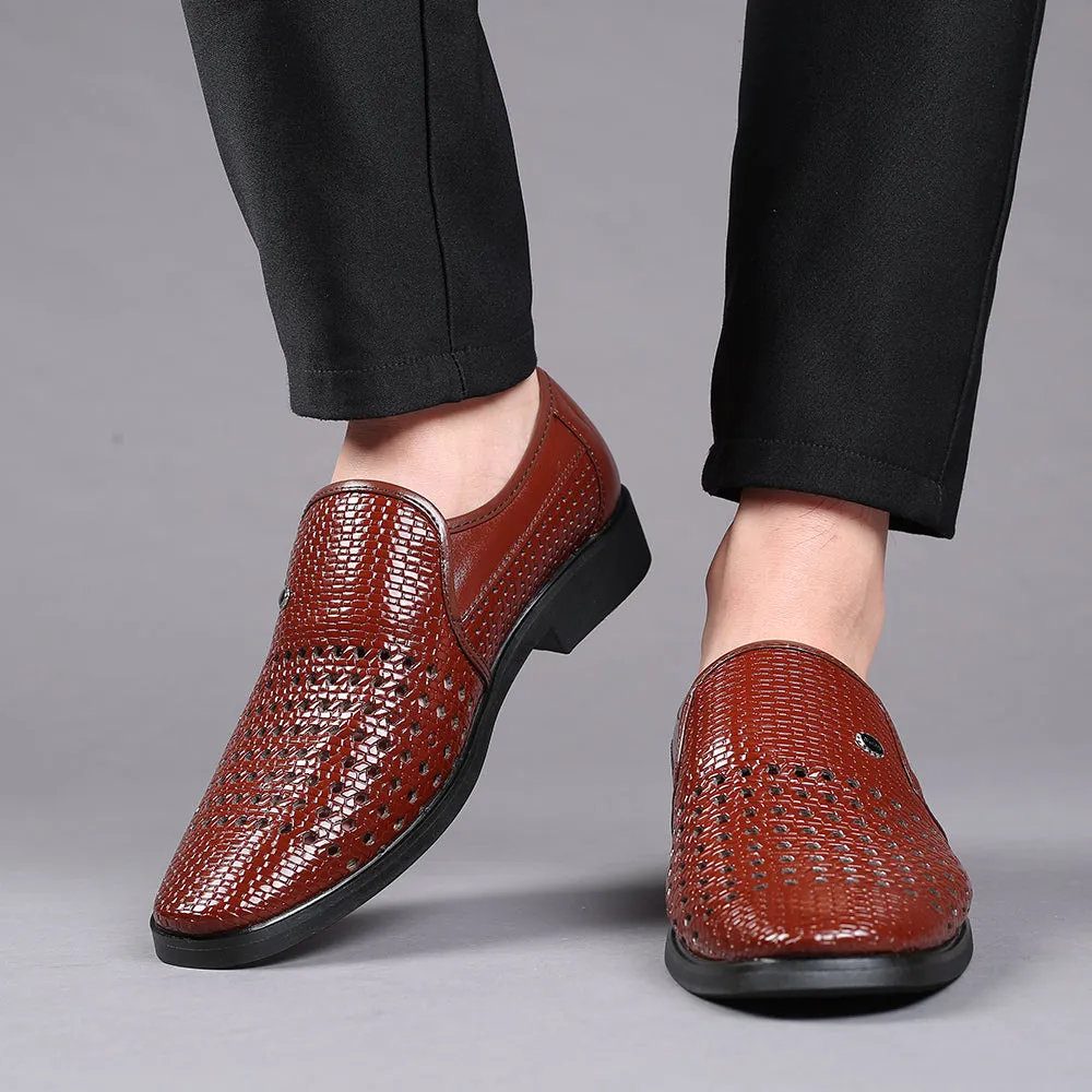 Men's Woven Breathable Loafers