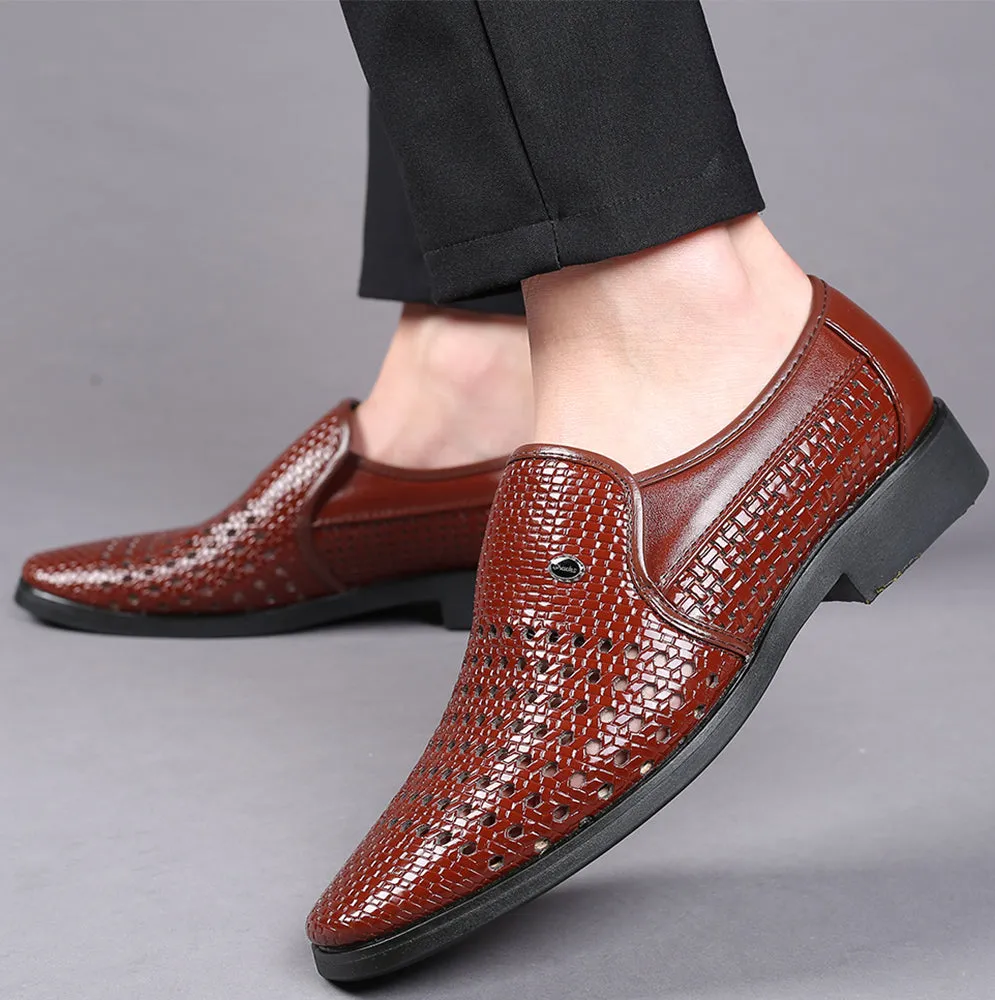 Men's Woven Breathable Loafers