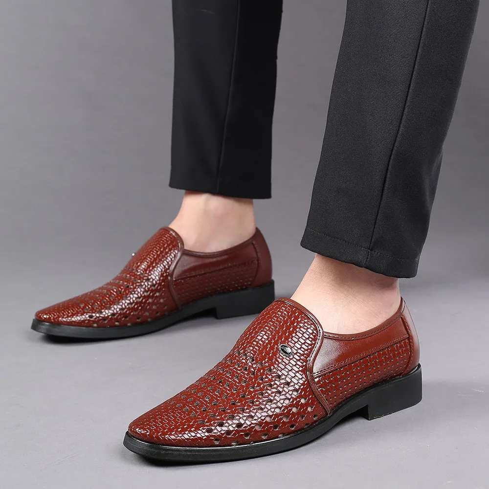Men's Woven Breathable Loafers