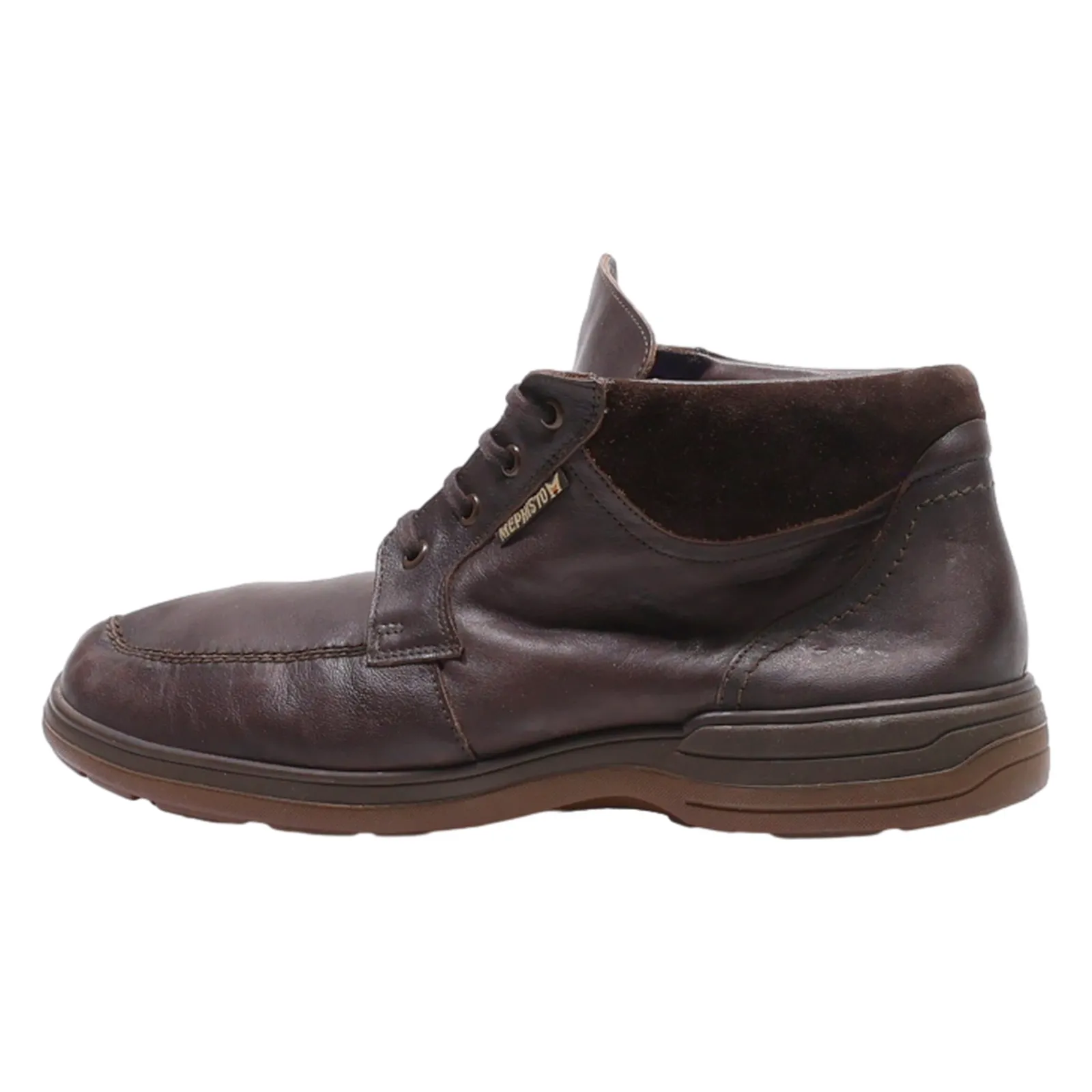 MEPHISTO Chukka Boots Brown Leather Mens UK 9.5