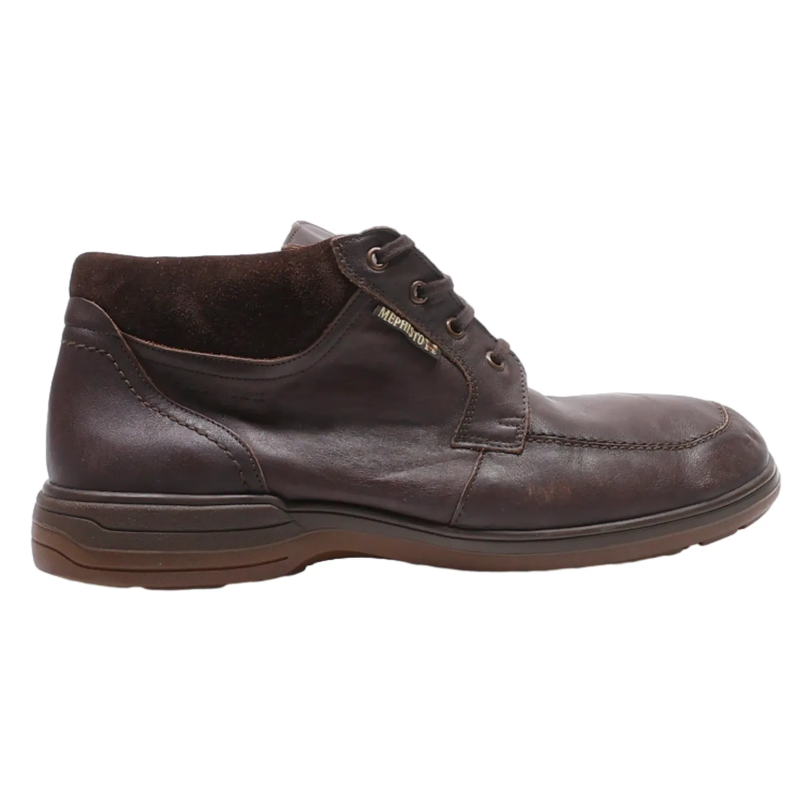 MEPHISTO Chukka Boots Brown Leather Mens UK 9.5