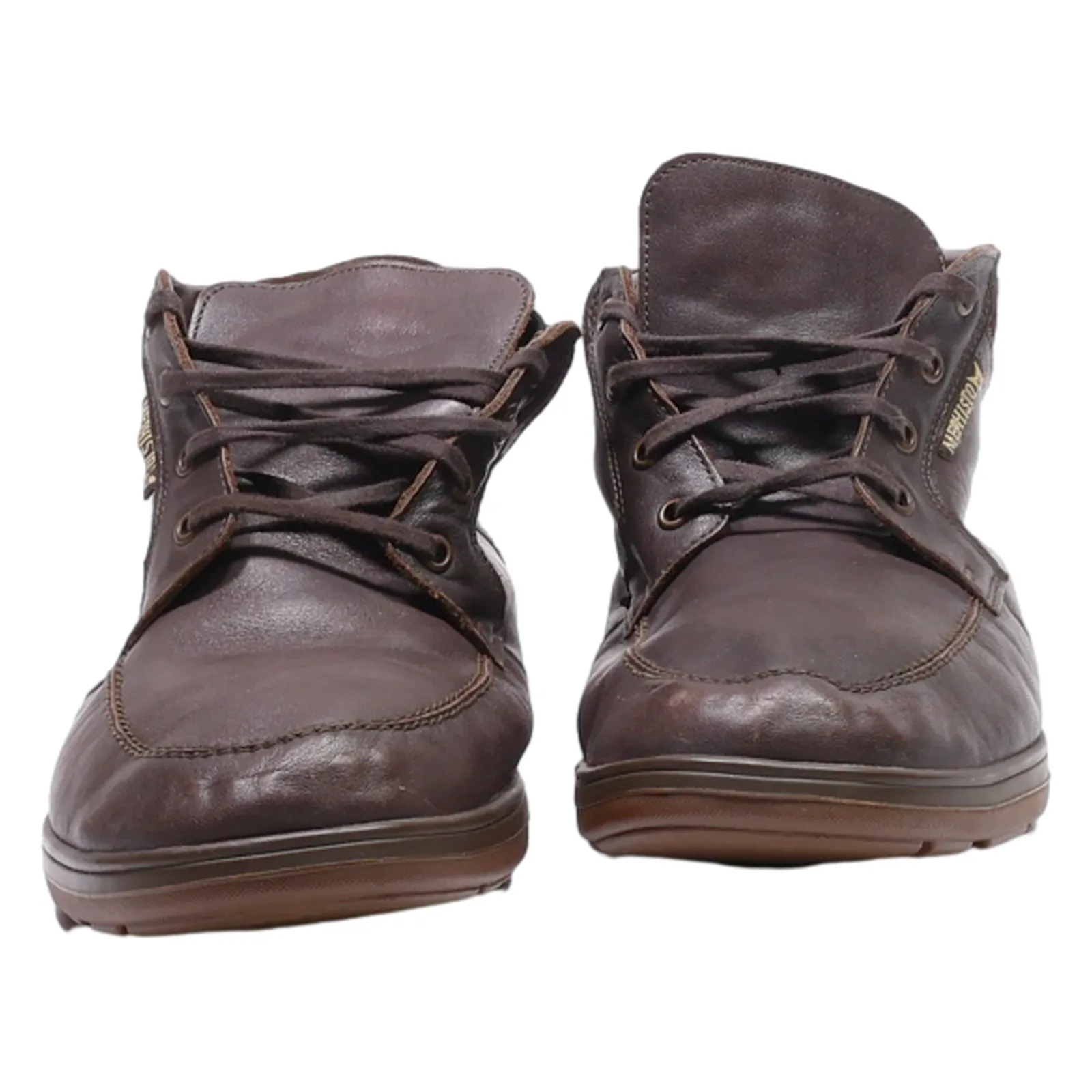 MEPHISTO Chukka Boots Brown Leather Mens UK 9.5