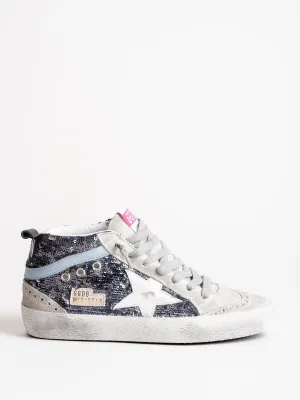 mid star sneaker - multicolor paillettes