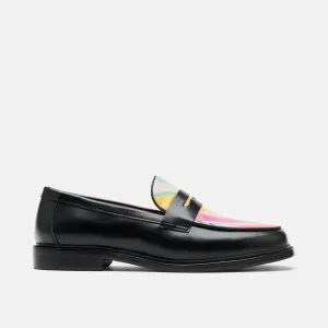 Ms. Calum Cactus Leather Penny Loafers