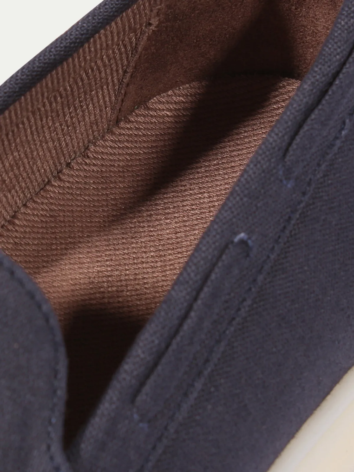 Navy - Linen Yacht Loafers