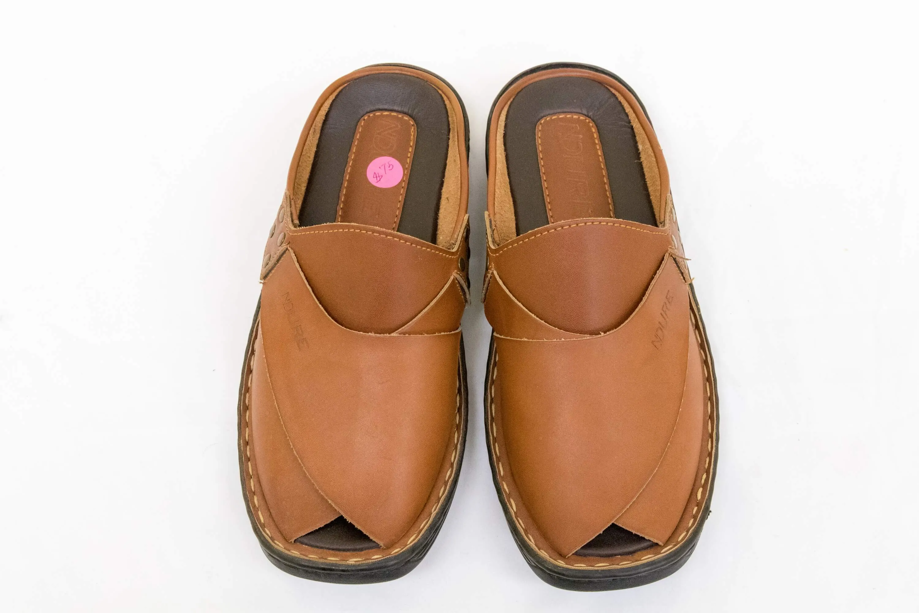 Ndure Faux Leather Sandals