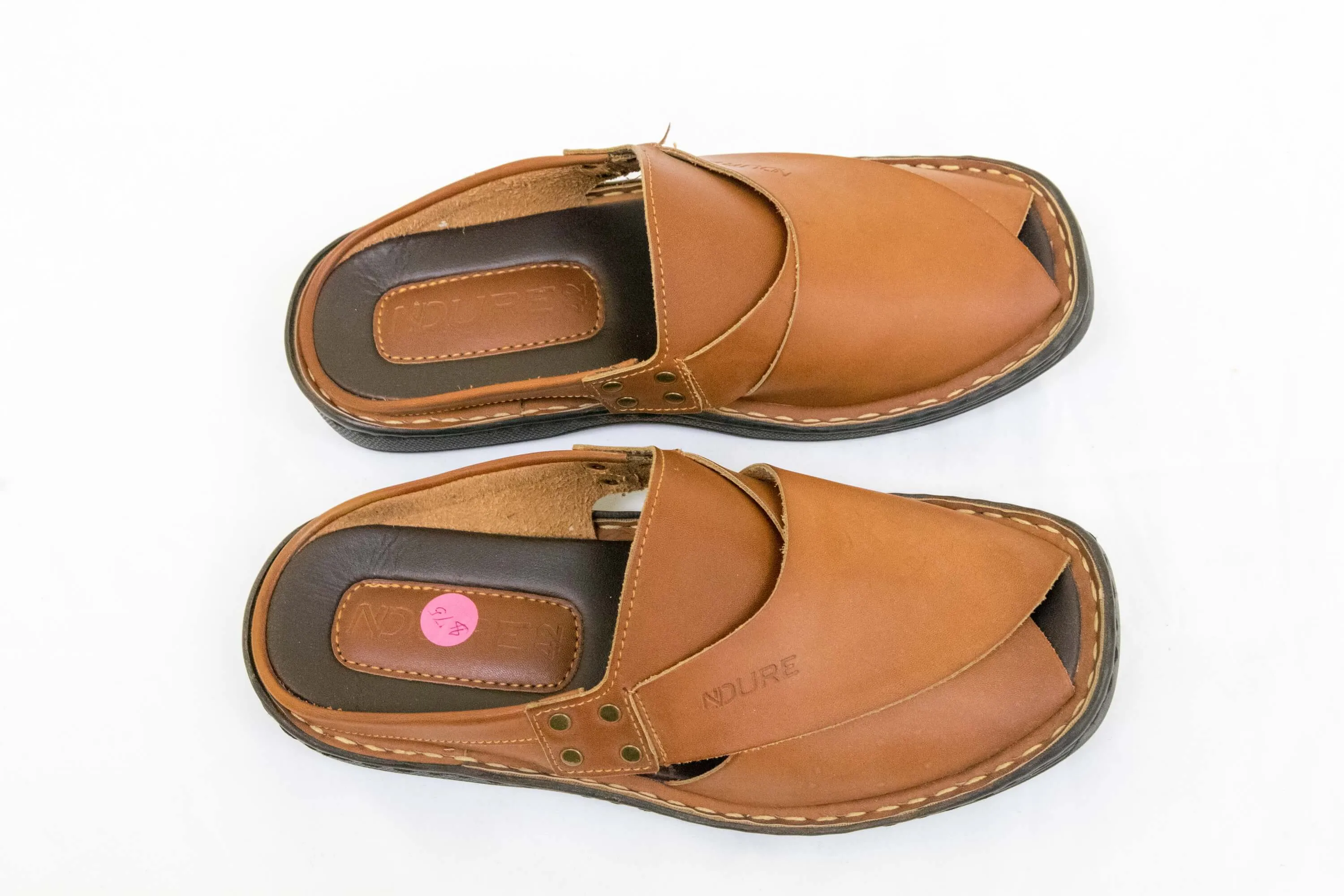 Ndure Faux Leather Sandals