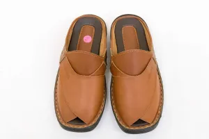 Ndure Faux Leather Sandals