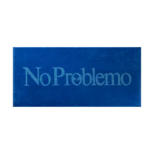 No Problemo Beach Towel Blue