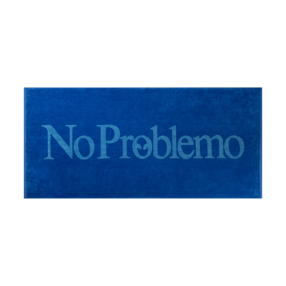 No Problemo Beach Towel Blue