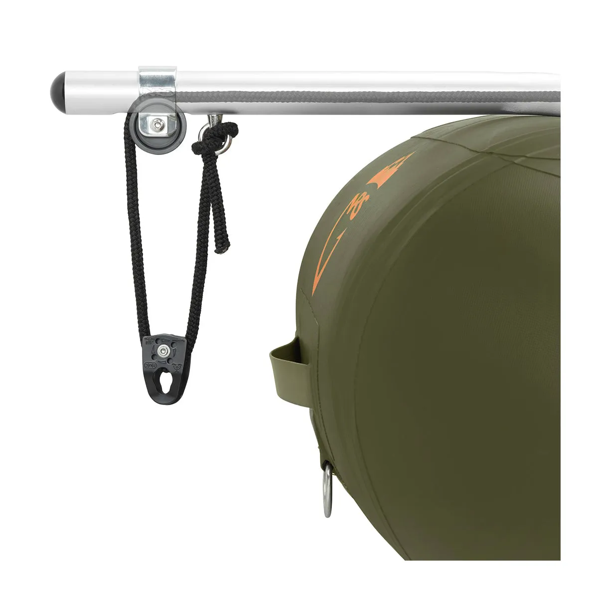 NRS Slipstream 120 Fishing Raft Olive Deluxe Package