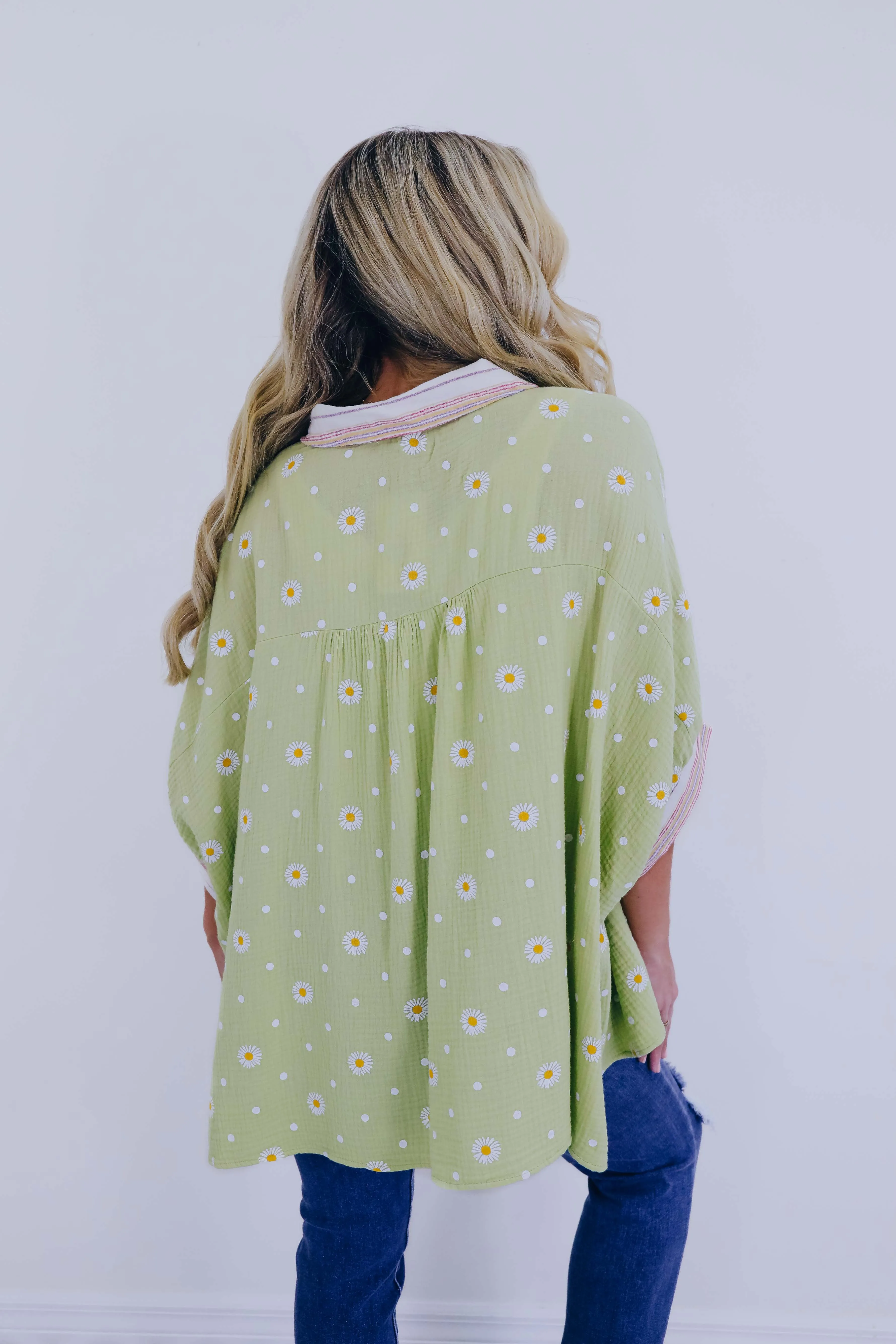 Oopsie Daisy Button Up Shirt