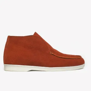 Open Walk Chukka Boots rouge brique