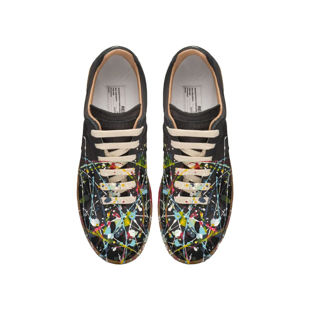 PAINT REPLICA SNEAKER BLACK