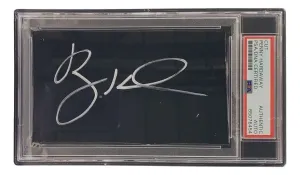 Penny Hardaway Signed Slabbed Orlando Magic Cut Signature PSA/DNA 85076454