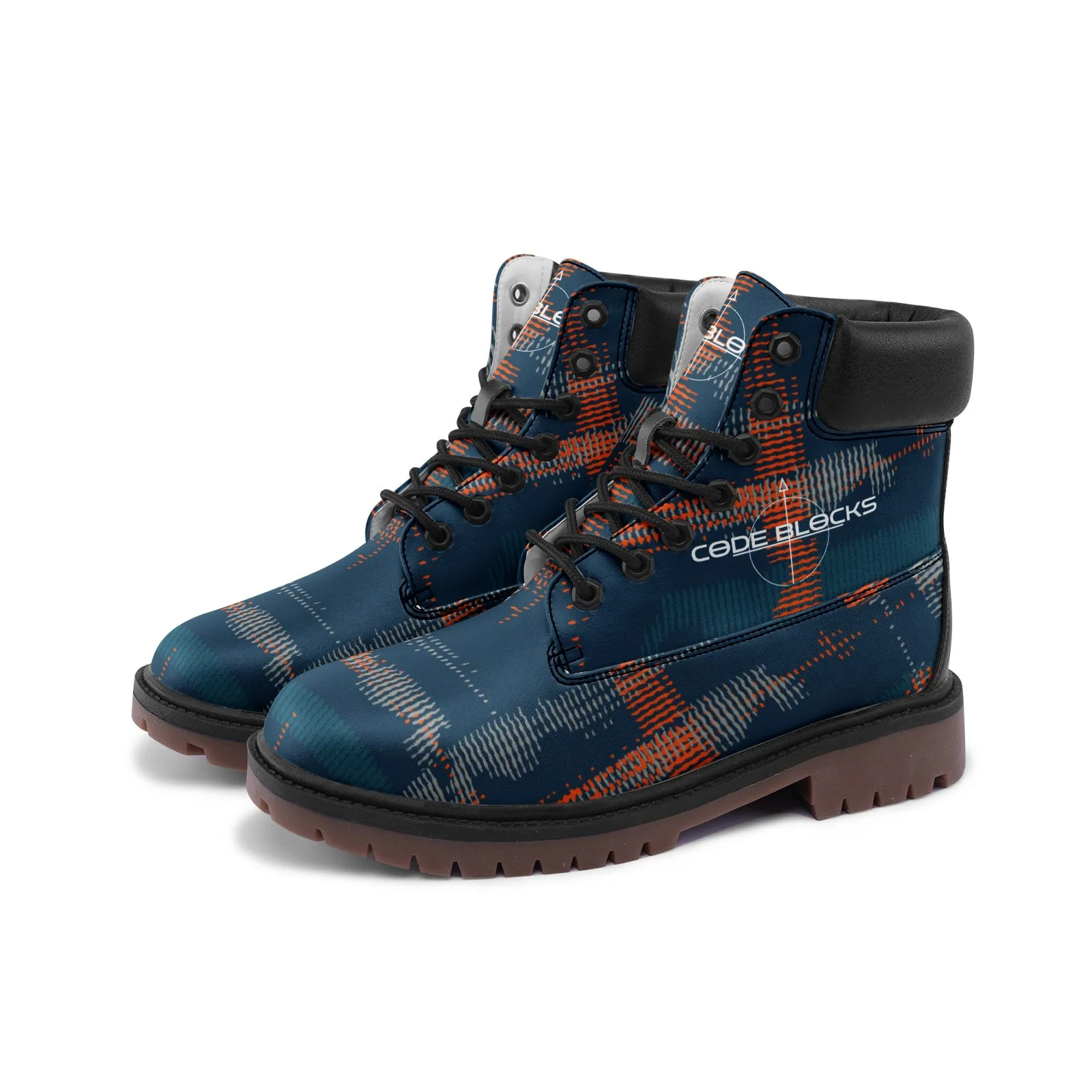Premium Lightweight Microfiber Leather Chukka Boots