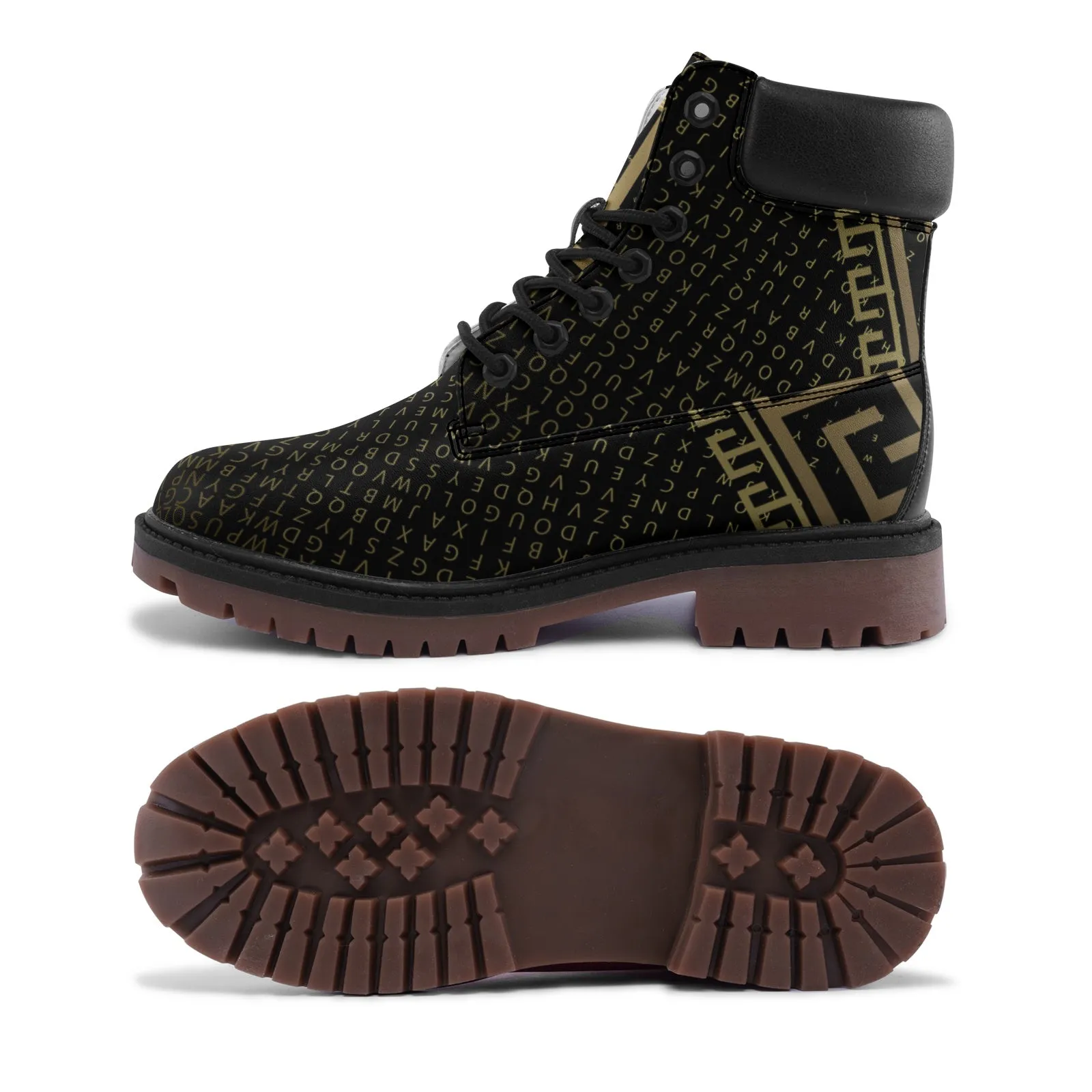 Premium Lightweight Microfiber Leather Chukka Boots
