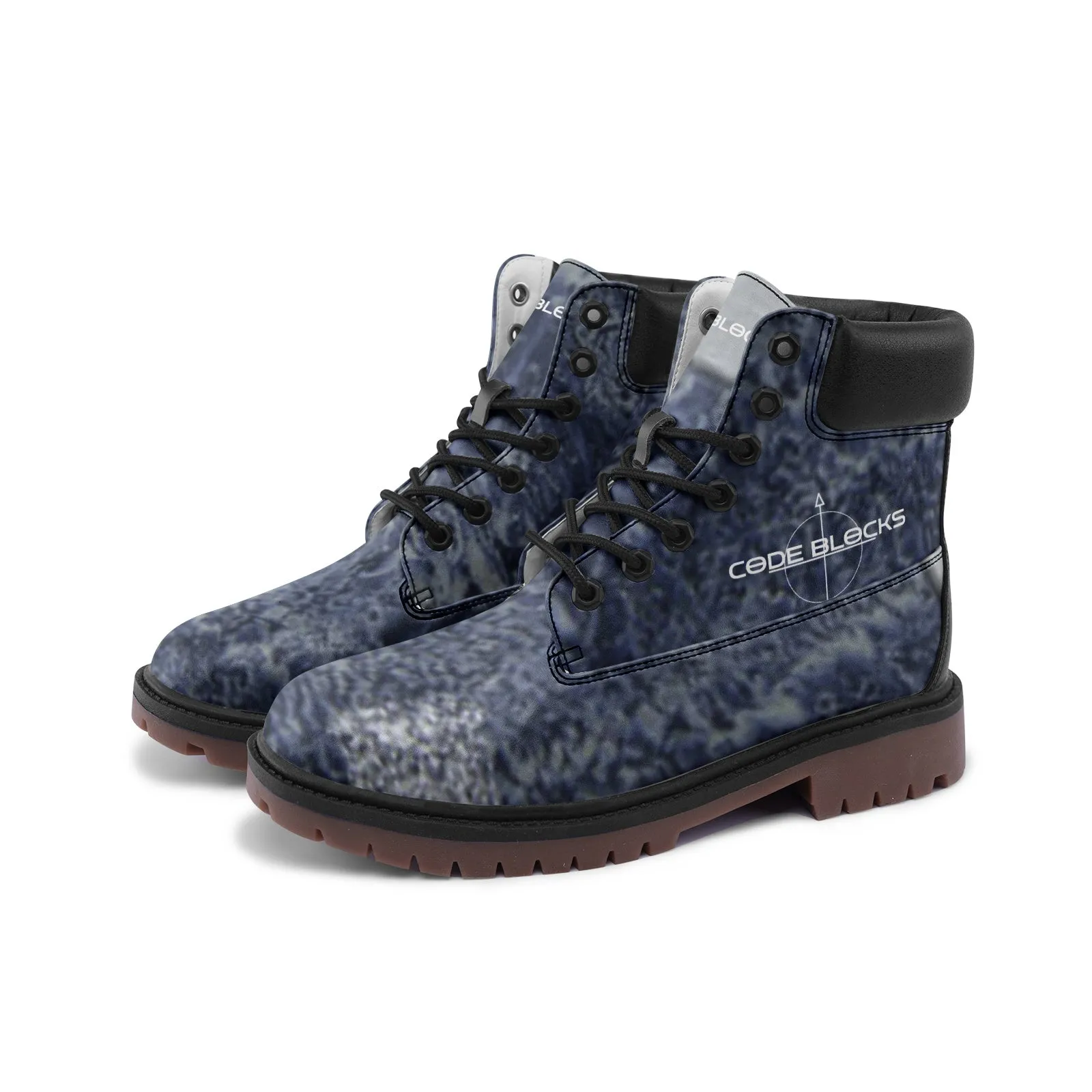 Premium Lightweight Microfiber Leather Chukka Boots