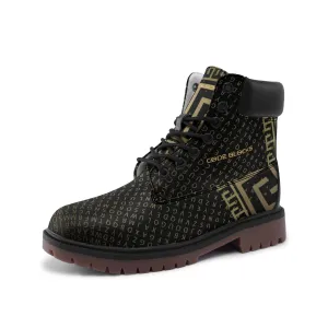 Premium Lightweight Microfiber Leather Chukka Boots
