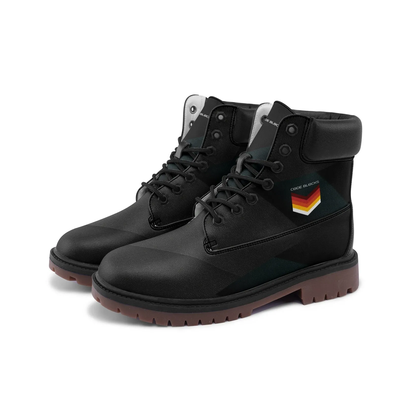 Premium Lightweight Microfiber Leather Chukka Boots