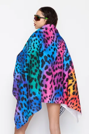 Rainbow Leopard 2 in 1 Towel Bag