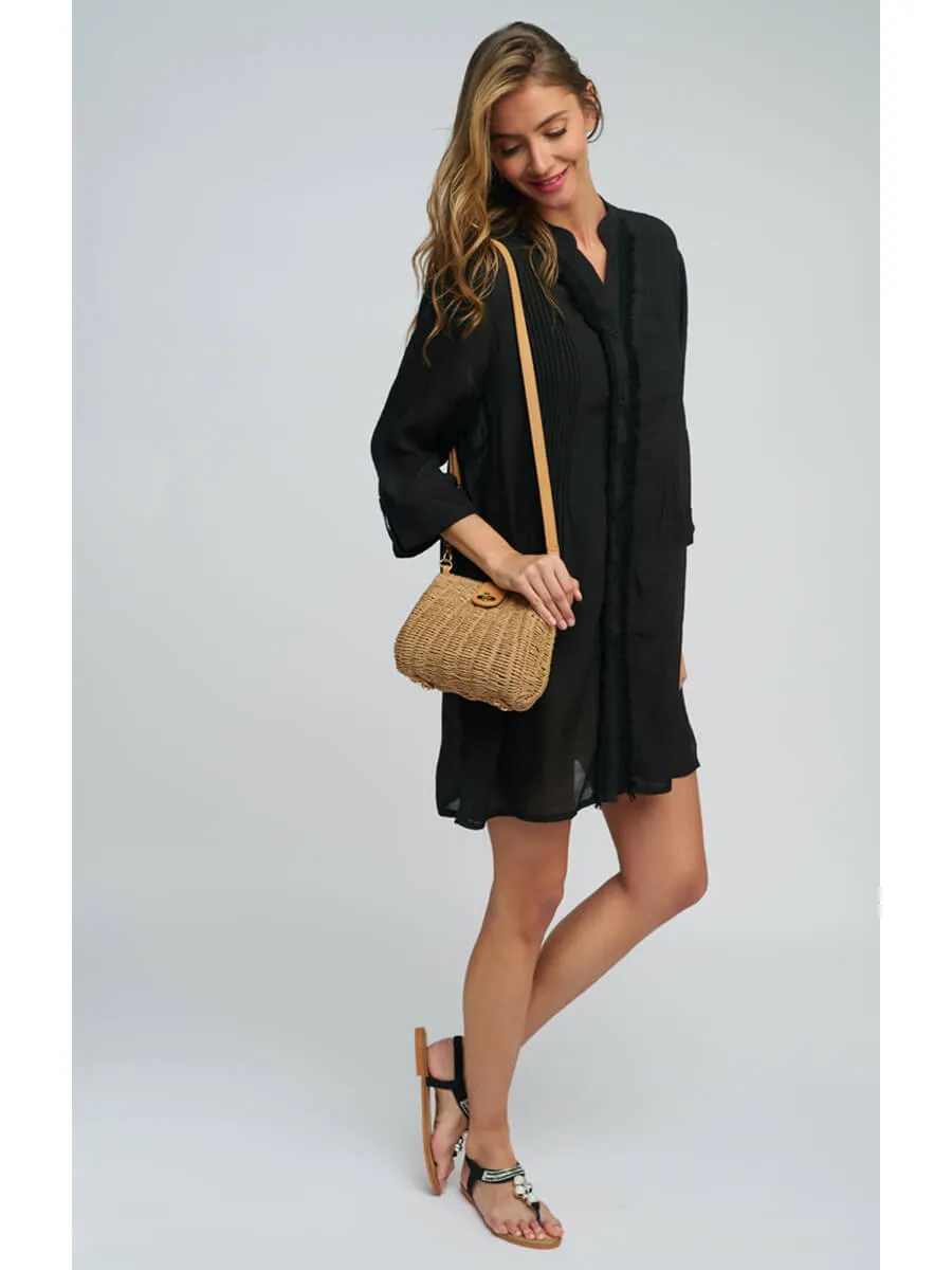 Reeva Beach Shirt In Black