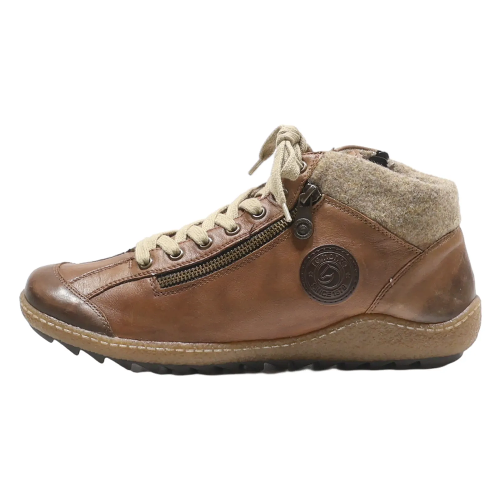 REMONTE Chukka Boots Brown Leather Mens UK 8