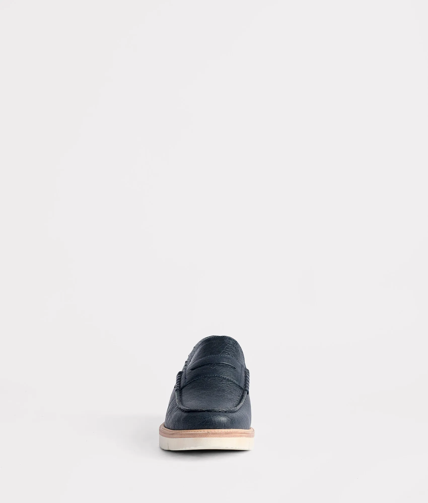 Ridgeline Exotic Penny Loafer :: Navy