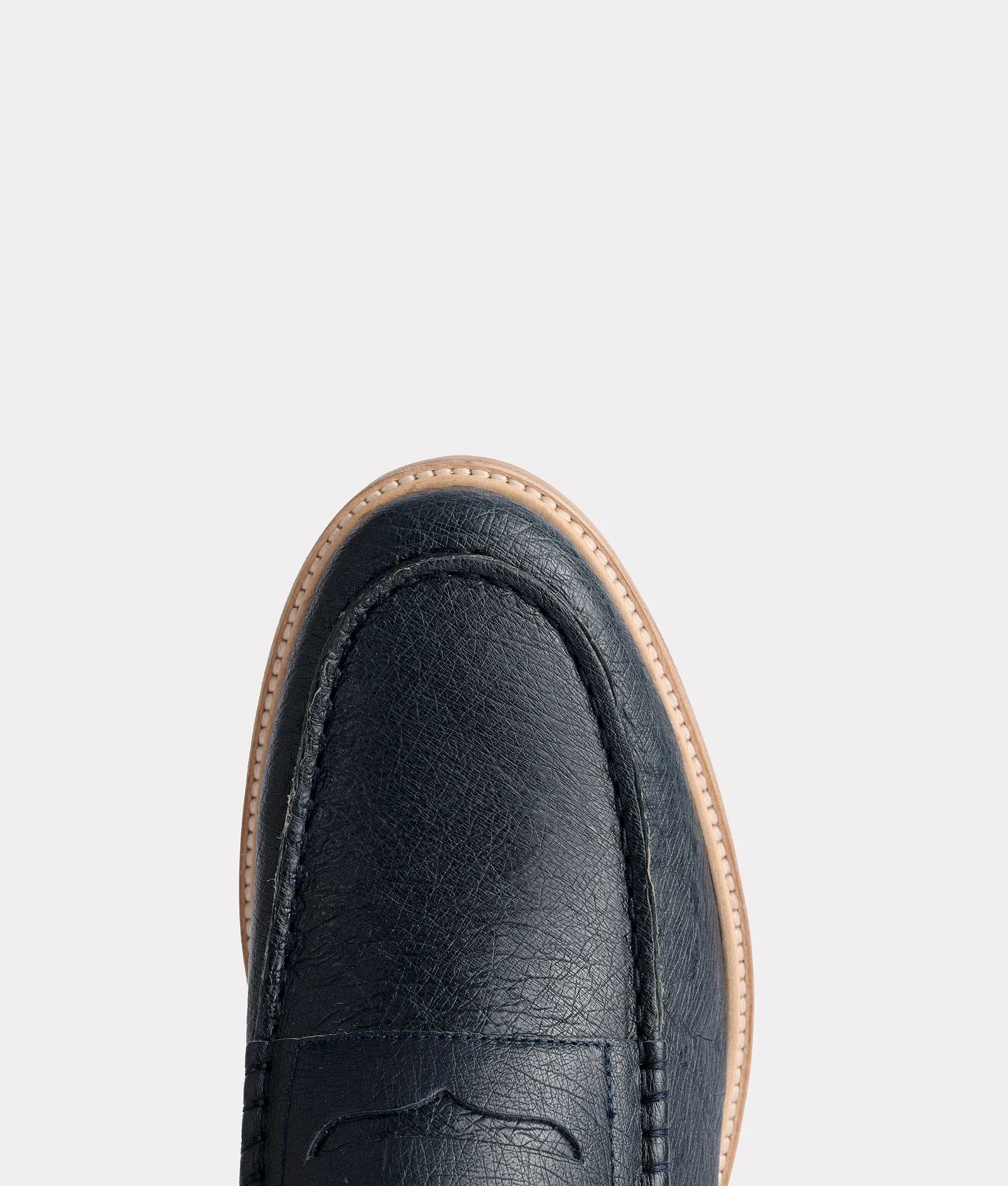 Ridgeline Exotic Penny Loafer :: Navy