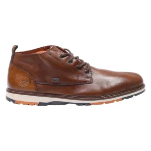 RIEKER Chukka Boots Brown Leather Mens UK 10