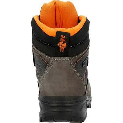 Rocky Men's Mtn Stalker Pro 6" Soft Toe WP Mountain Boot -Charcoal- RKS0644
